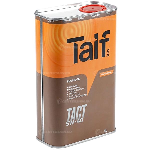 TAIF tact 5W40 SL/CF A3/B4 1л. синт